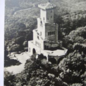 Открытка Сочи. Смотровая башня на горе  "Ахун".1970 год. 