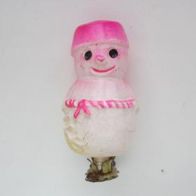 Снеговик елочная игрушка СССР