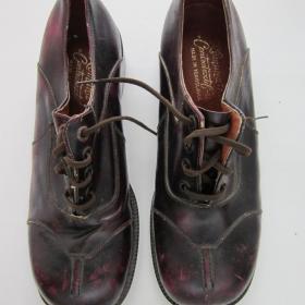 Ботинки мужские кожаные Югославия фабрика KOMUNA