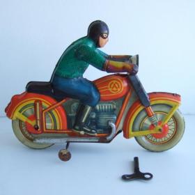 Мотоциклист Ленигрушка СССР 