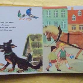 Детская книга на немецком языке "Kleine Welt"- "Маленький мир". 