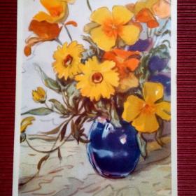 Букет цветов. Е. Голяховский 1962 г. (М)