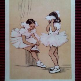 Юные балерины. Н. Петрова 1965 г. (М) 