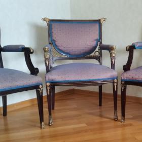 Антикварные кресла, вторая половина XIX века