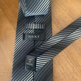 Шелковый галстук Next плотный Винтаж