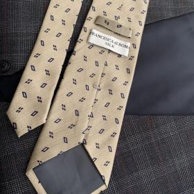 Винтажный галстук FRANCESCA DI ROMA  Италия 100% Silk 