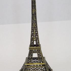 Фигурка декоративная высота 18 см металл Эйфелева башня символ Франция Париж Марсово поле