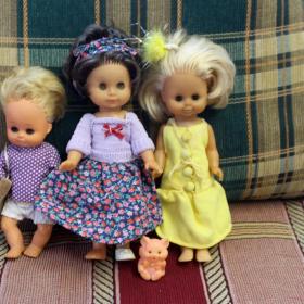 куклы ГДР маленькие