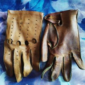 Перчатки из натуральной кожи женские Румыния