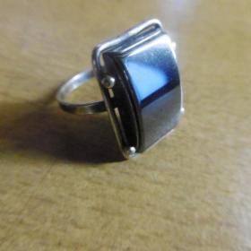 Винтажное кольцо из мельхиора