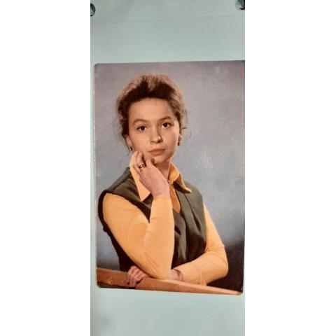 Наталья Рычагова 1977 год. Фото Г.Тер-Ованесова