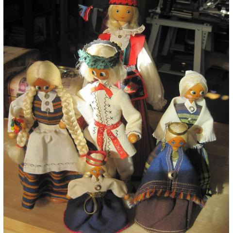 винтажные куклы, Эстония