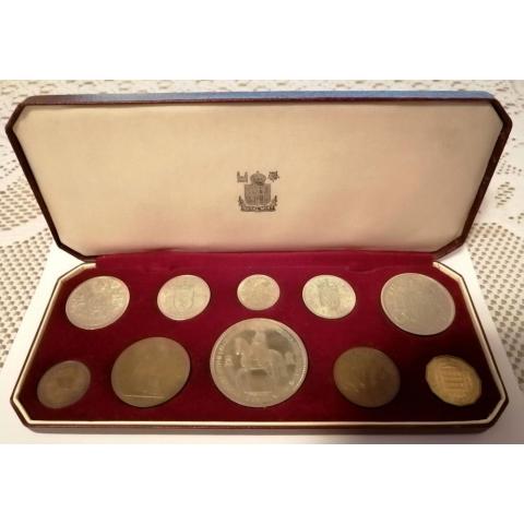 Набор монет Коронация Елизаветы II Великобритания 1953