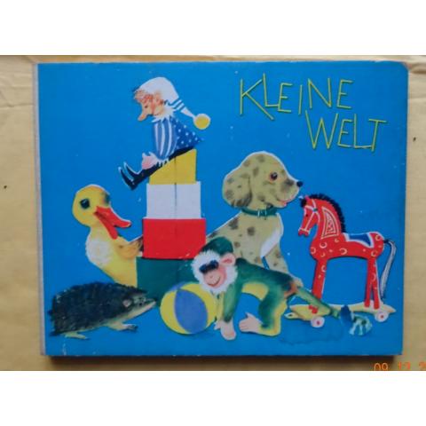 Детская книга на немецком языке "Kleine Welt"- "Маленький мир".
