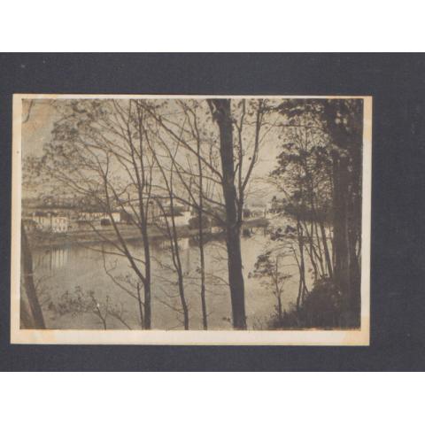 Почтовая карточка "Москва. Вид из Нескучного сада" 1944г
